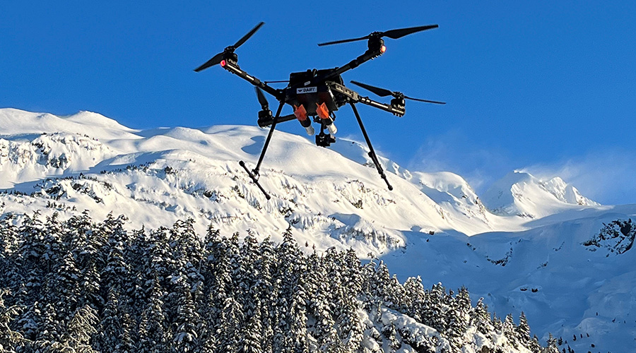 Alaska DOT clearing avalanche debris